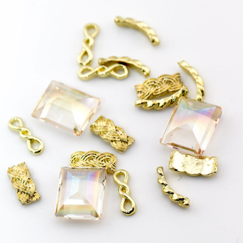 "Bohemian Disco" - Gemmes & Or (18 pces)