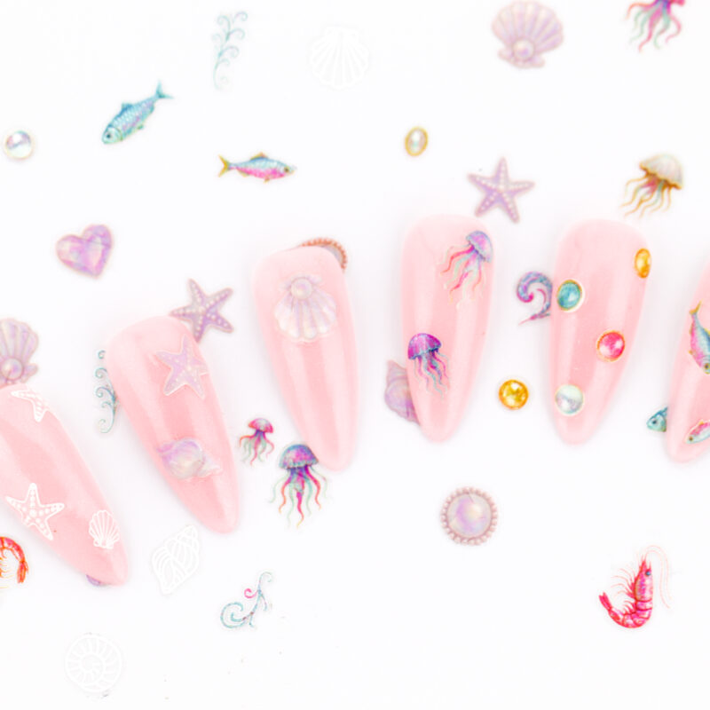 Collection de Stickers & Trésors "Mermaid Tales"