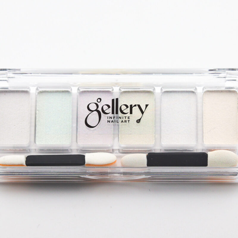 Palette Chrome "Mermaid Tales" - 6 Poudres Irisées & Duochromes