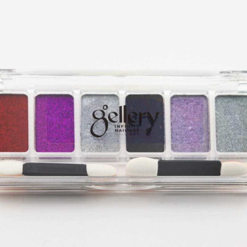 Palette Chrome "My Goth Girlfriend" - 6 Poudres Effet Miroir